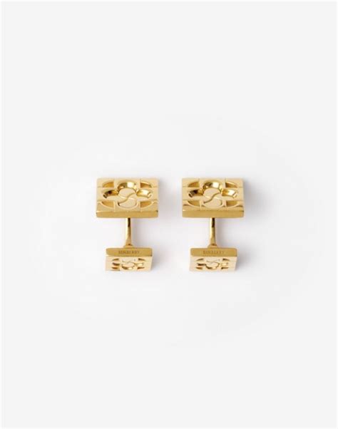 boutons de manchettes burberry|Boutons de manchette Rose Monogram .